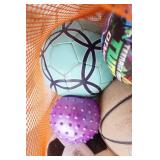 Variety of game balls