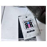 River Road Leather Riding Vest - Size 2XL