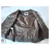 River Road Leather Riding Vest - Size 2XL