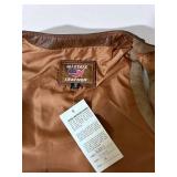 All-State Leather Riding Vest - Size 38"