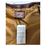All-State Leather Riding Vest - Size 52"