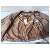 All-State Leather Riding Vest - Size 60"