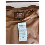 All-State Leather Riding Vest - Size 60"