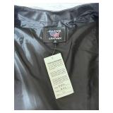 All-State Leather Riding Vest - Size 50"