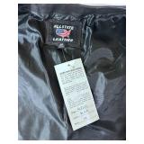 All-State Leather Riding Vest - Size 58"