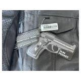 Z1R Conceal Carry Leather Vest - Size XL