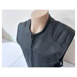 Tough - Nails Black Leather Vest Size - Small