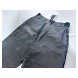 First Gear Leather Motorcycle Rider Pants Size 40/12