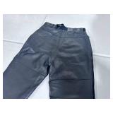 First Gear Leather Motorcycle Rider Pants Size 40/12