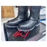 Z-1R Premium Leather Motorcycle Boots Size 11.5