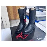 Z-1R Premium Leather Motorcycle Boots Size 8.5