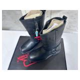 Z-1R Premium Leather Motorcycle Boots Size 8.5