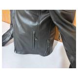ALLSTATE Leather Road Rider Jacket durable buffalo leather vented front -Size 42