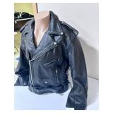Allstate Leather Buffalo Leather Motorcycle Jacket- Size 52