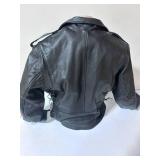 Allstate Leather Buffalo Leather Motorcycle Jacket- Size 52