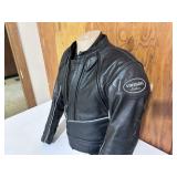 Vanson Leather Motorycle Jacket Size 42
