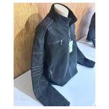 Denzell Outerwear Leather Motorcycle Jacket