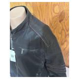 Denzell Outerwear Leather Motorcycle Jacket
