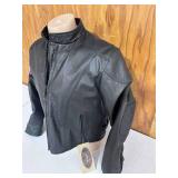 River Road Leather Motorcycle Jacket Size 3XL