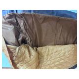 ALLSTATE Leather Men’s Cafe Brown Vented Touring Jacket Size 56