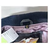 Harley Davidson Black Leather Motorcycle Jacket - Size Extra Small