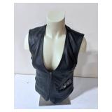 Z1R Conceal Carry Leather Vest - Size Small