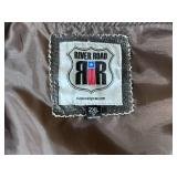 River Road Leather Riding Vest - Size 2XL