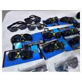 Biker Sunglass, Reader, Lot - Great for Resale or Personal