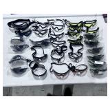 Biker Sunglass, Reader, Goggles Lot - Great for Resale or Personal