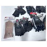 Bike and Weight lifter Gloves - Sizes vary