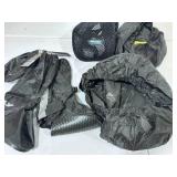 Seat cover and Biker Shoe cover Lot