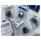 Biker Assorted Lot Includes leather coasters, Harley Davidson Puzzle and More