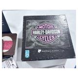 Biker Assorted Lot Includes leather coasters, Harley Davidson Puzzle and More