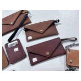 Leather Wallet Lot Beasley Company