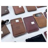 Leather Wallet Lot Beasley Company