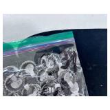 Biker Bell Lot Assorted, 39 Silver Size 21 Rings for Resale