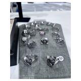 Large Biker Jewelry Lot great for resale