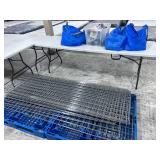 Large Metal 12Pc rack with Accessories seen