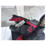 Z-1R Premium Leather Motorcycle Boots Size 9