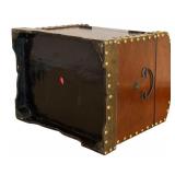 Vintage Native American Hand Painted Small Decorative Chest