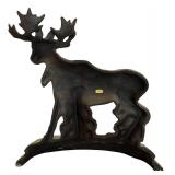 Beautiful Large Moose Decorative Figurine / Door Stopper
