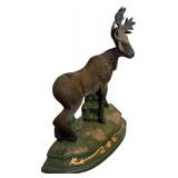 Beautiful Large Moose Decorative Figurine / Door Stopper