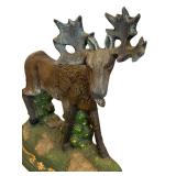 Beautiful Large Moose Decorative Figurine / Door Stopper