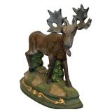 Beautiful Large Moose Decorative Figurine / Door Stopper