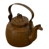 Vintage Copper Pail / Bucket and Tea Kettle