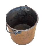 Vintage Copper Pail / Bucket and Tea Kettle