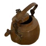 Vintage Copper Pail / Bucket and Tea Kettle