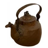 Vintage Copper Pail / Bucket and Tea Kettle
