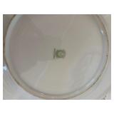 Six Vintage Noritake Plates in Beautiful Yellow, White and Blue and Yellow Flowers