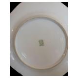 Six Vintage Noritake Plates in Beautiful Yellow, White and Blue and Yellow Flowers